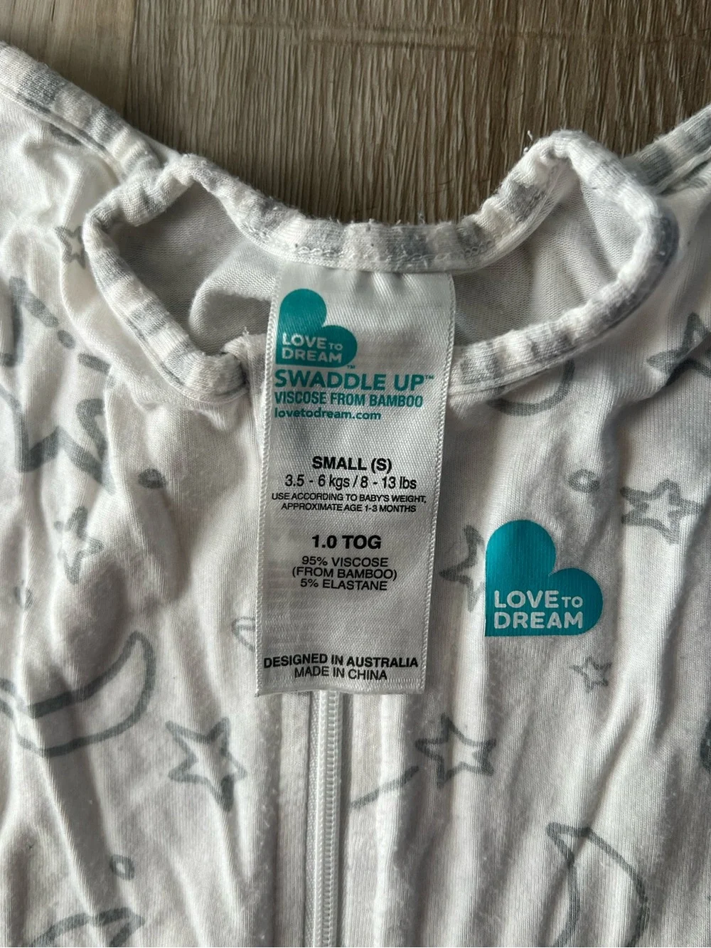 Love to Dream Swaddle Sleep Sack Bundle Bamboo size Small and Medium 1.0 TOG - Picture 4 of 8